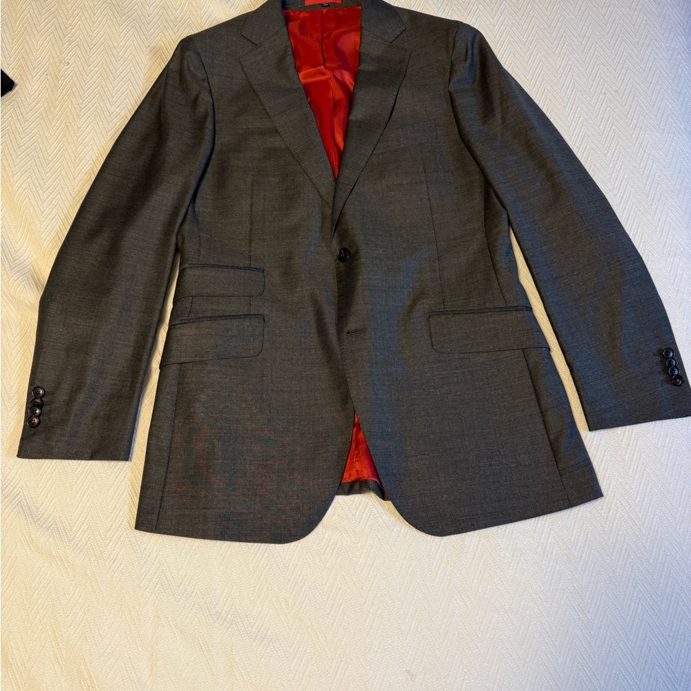 Full Suit -  Suitsupply Charcoal Sienna Cut